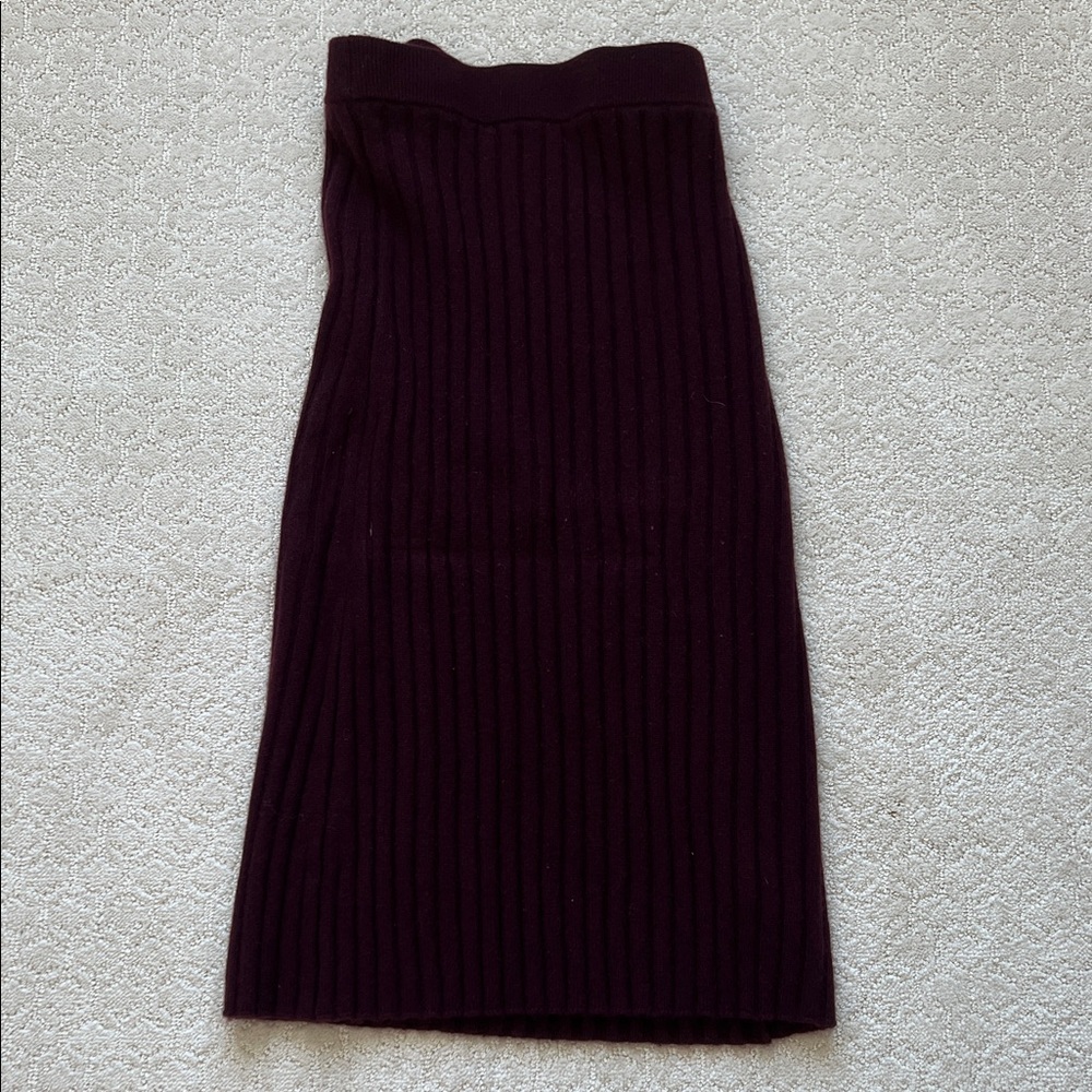 Quince Mongolian Cashmere Skirt